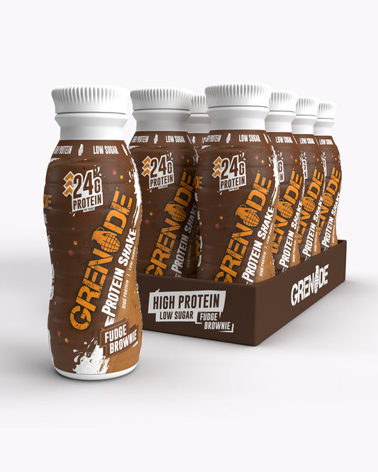 Grenade Fudge Brownie Protein Shake - 330ml 8 Pack