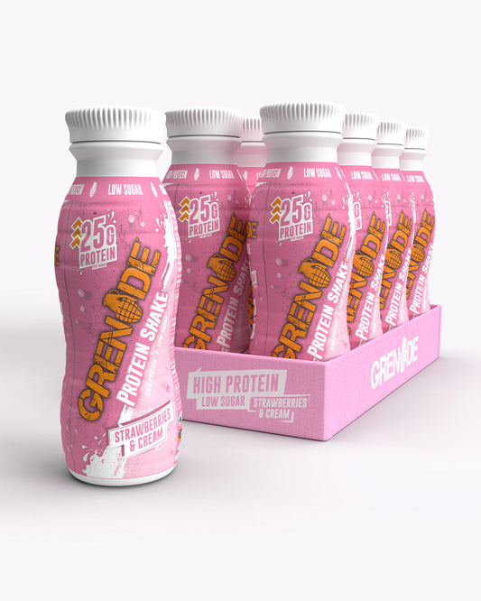 Strawberries and Cream Protein Shake (8 Pack) 330ml - Sub & Save Exclusive
