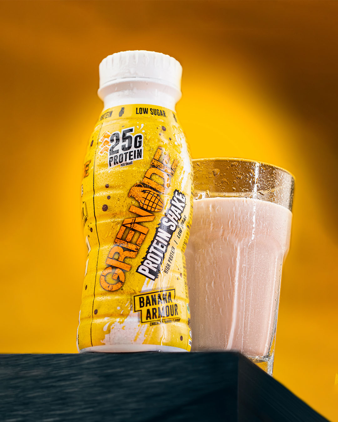 Banana Armour Protein Shake (8 Pack) 330ml - Sub & Save Exclusive