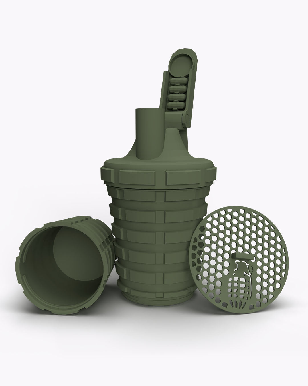 Grenade Army Green Protein Shake