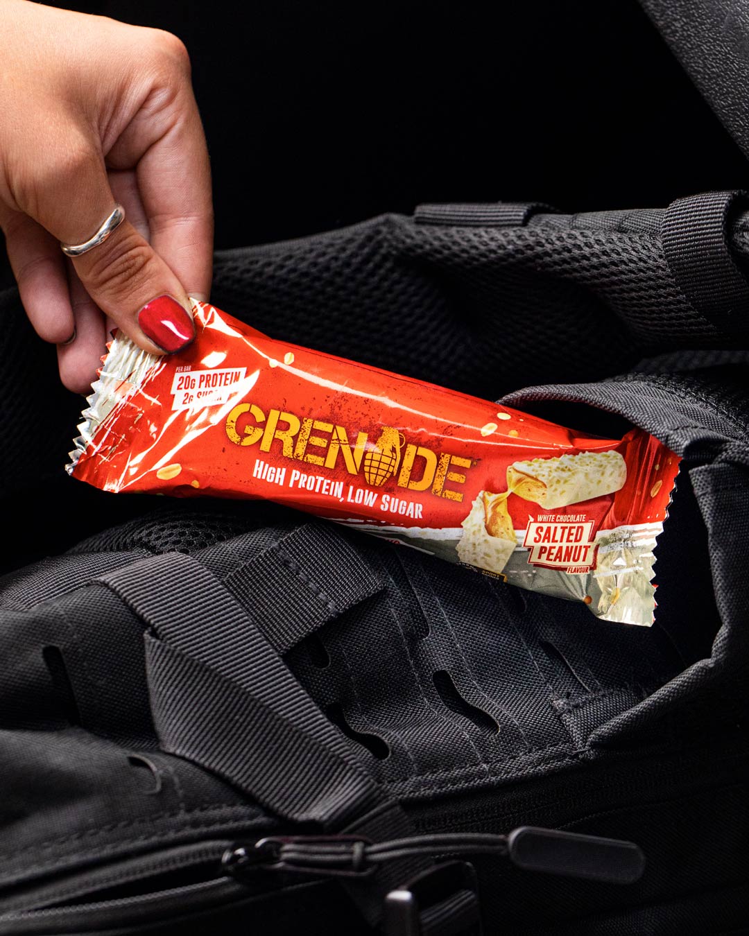 White Chocolate Salted Peanut Protein Bar - Members Exclusive