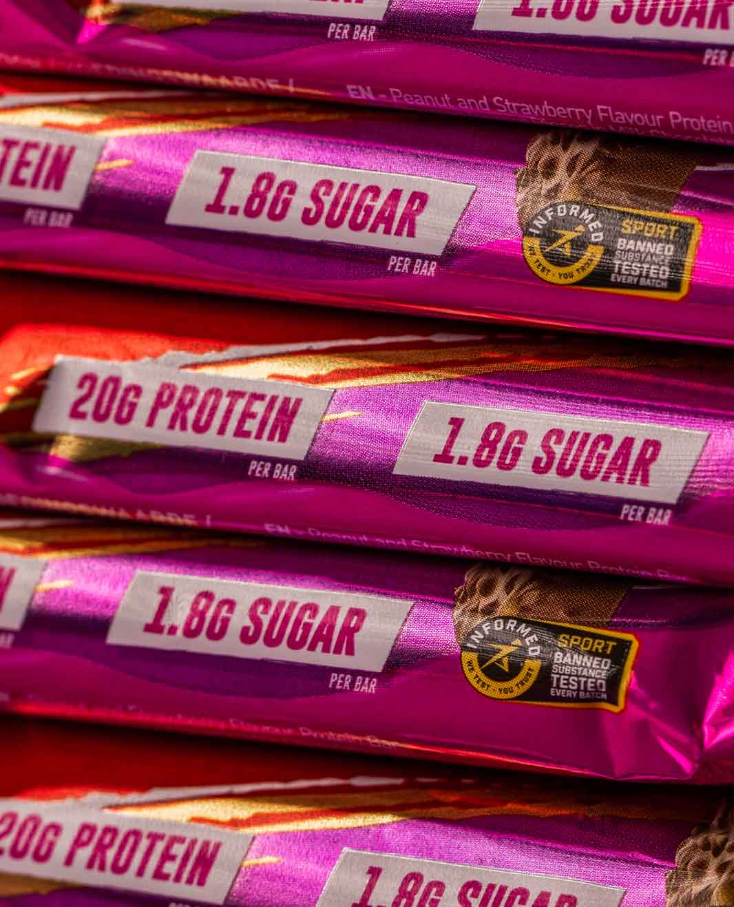 20g Protein and 1.8g sugar