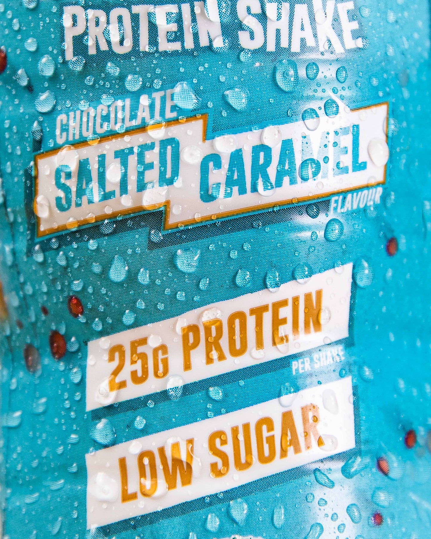 Close up of Grenade Salted Caramel Protein Shake