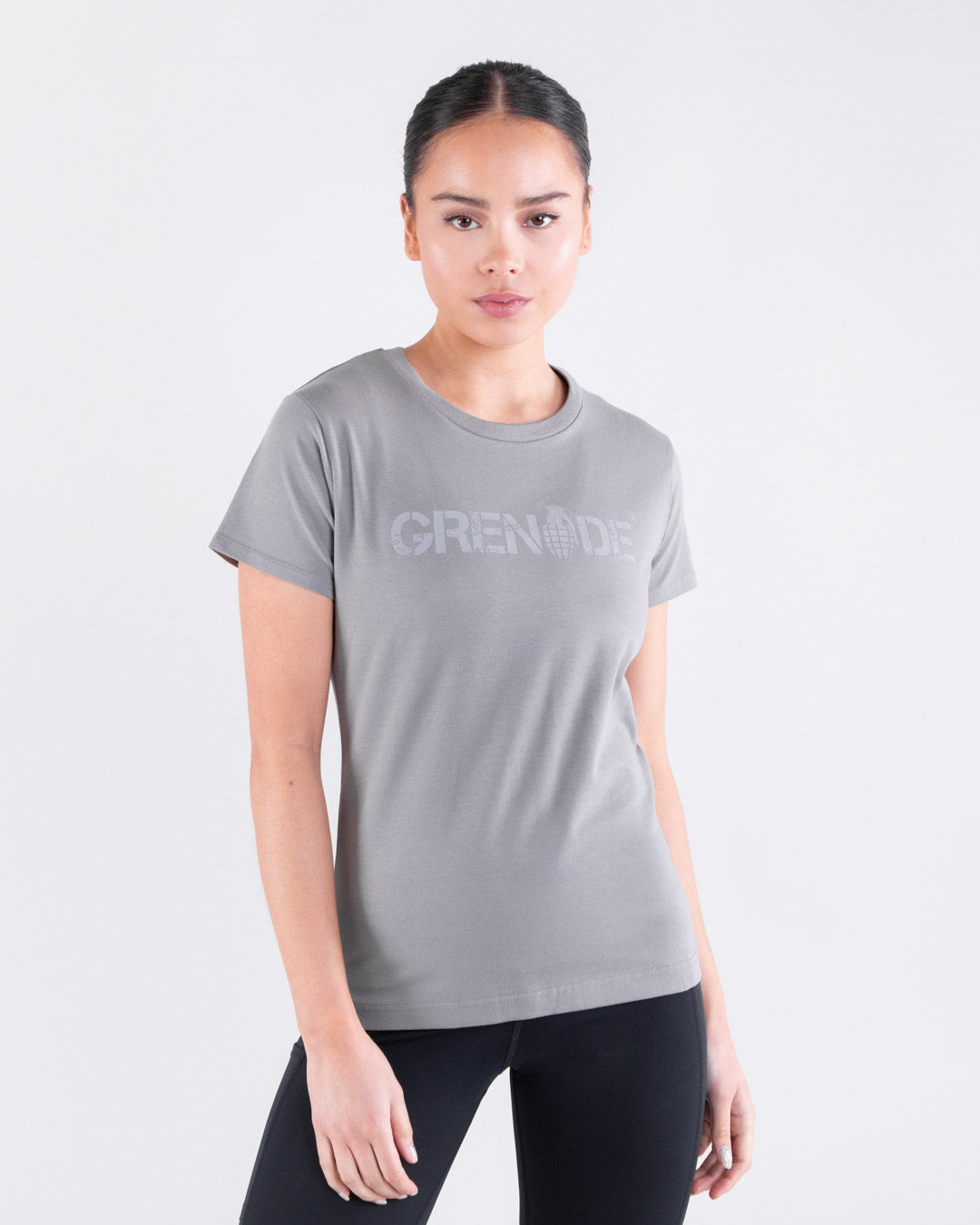 Grenade Womens Core T Shirt Grey