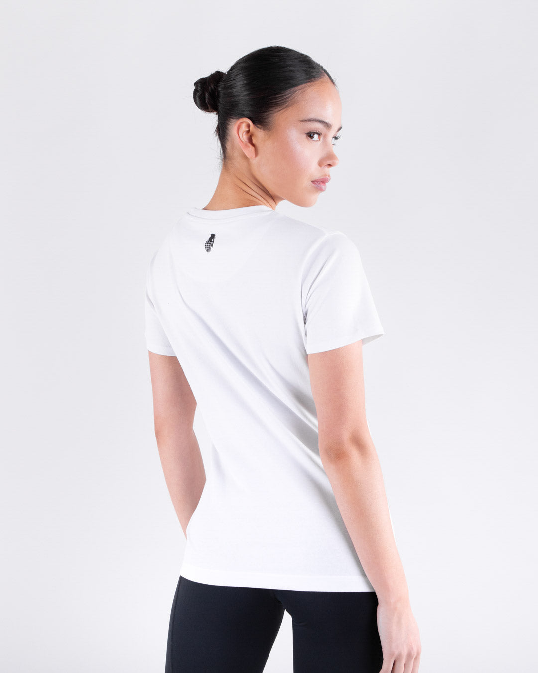 Grenade Womens Core T Shirt White Back View