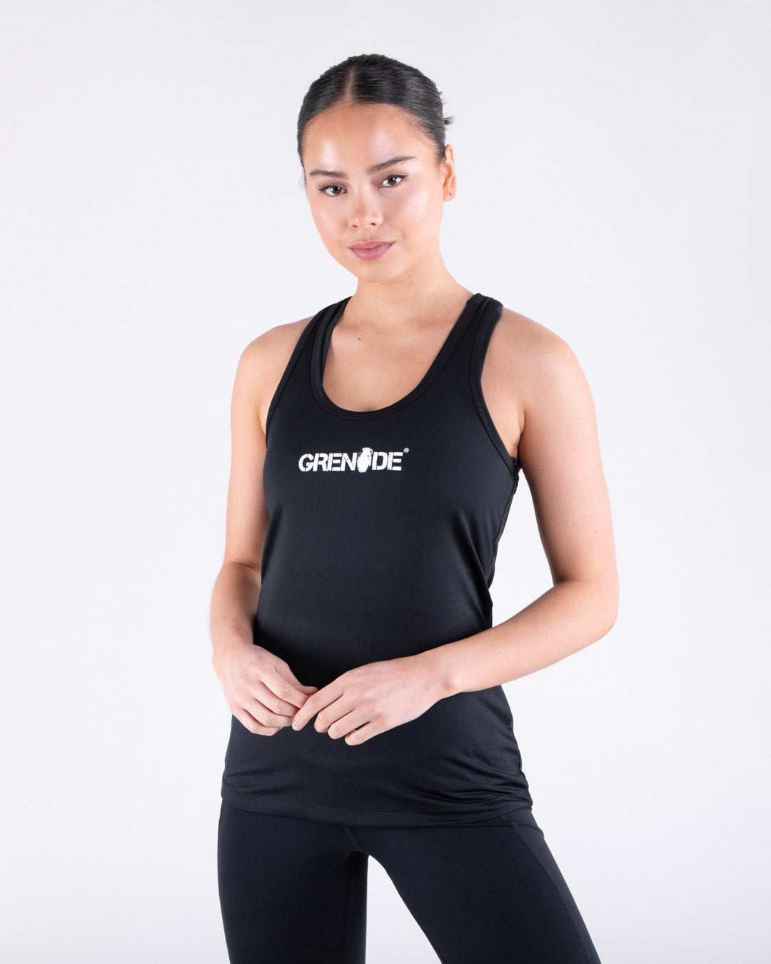 Grenade Womens Tank Top - Recruit Black