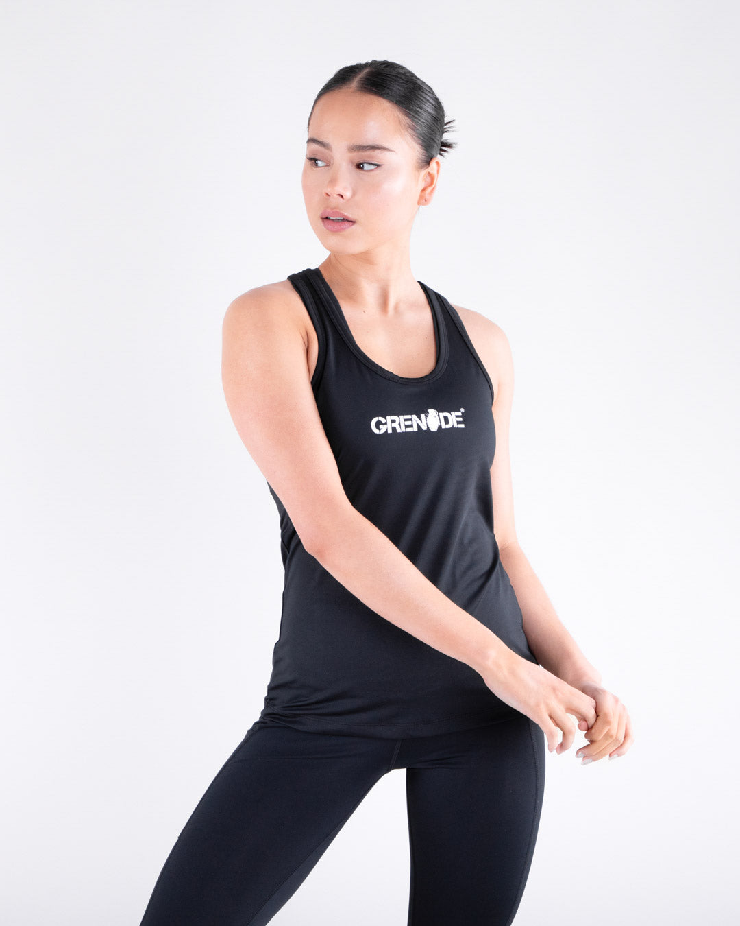 Grenade Womens Tank Top - Recruit Black